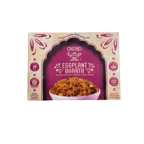 Eggplant Bharta Frozen - 10 Oz - Deep