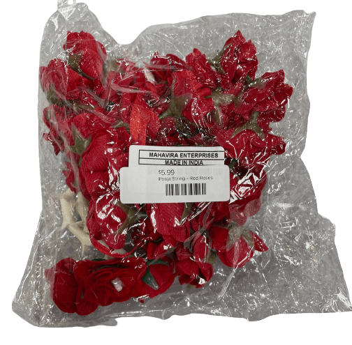 Pooja String - Red Roses / yellow roses