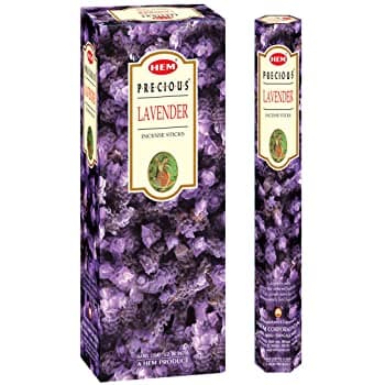 Lavender Incense Sticks - 6 Packs Of 20 Sticks ea - Hem