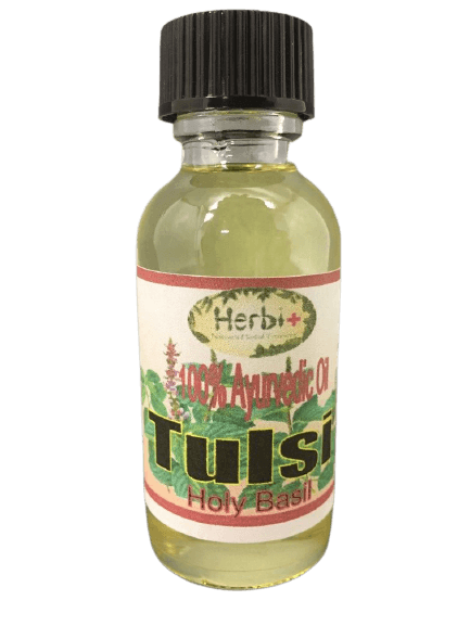 Tulsi Oil (100% Pure) - 2 Oz - Herbi +