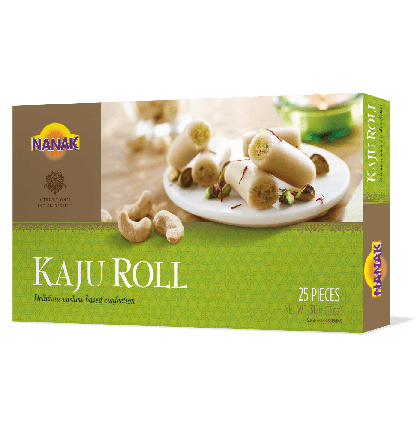 Kaju Roll - 312 g - Nanak