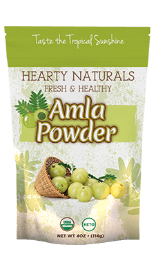 Fresh & Healthy Amla Powder - 4 oz - Hearty Naturals