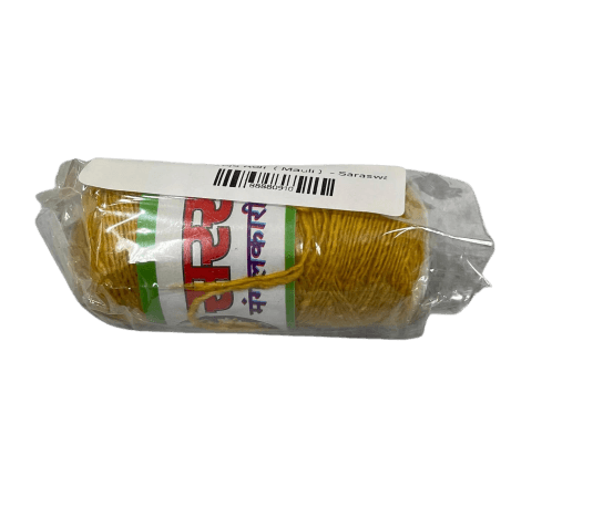 Yellow Pooja Roli (Mauli) - Saraswati