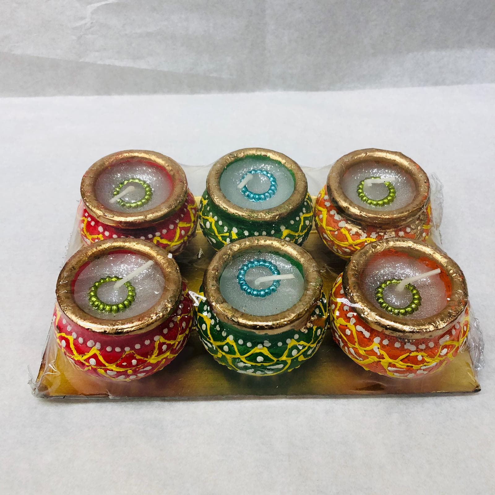 Matki Diya W / Wax (Pd9) - 6 Pcs