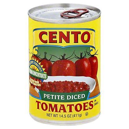 Petite Diced Tomatoes - 14.5 Oz - Cento