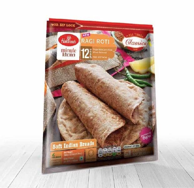 Ragi Roti Frozen - 24pcs - Haldiram's