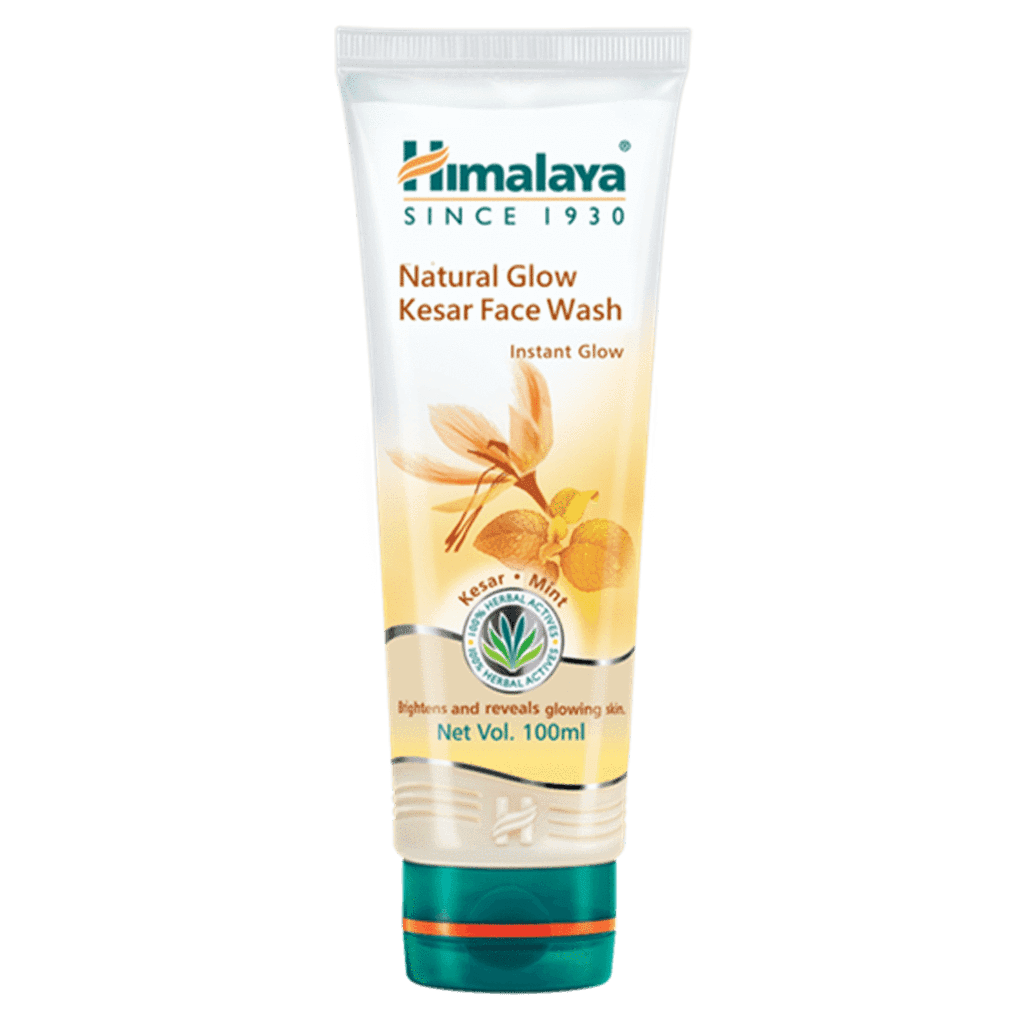 Natural Glow Kesar Face Wash - 100 ml - Himalaya