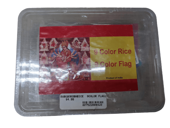 Nine Color Flag & Rice
