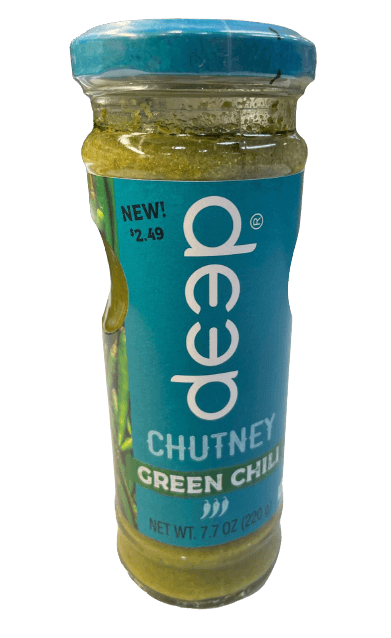 Green Chilli Chutney - 7.7 oz - Deep