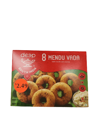 Mendu Vada Frozen - 8 pc - Deep