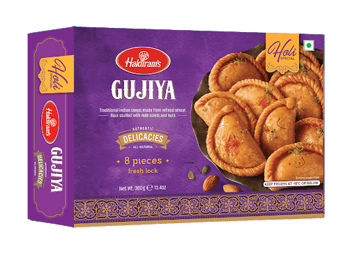 Gujia - 8 pcs - Haldiram's