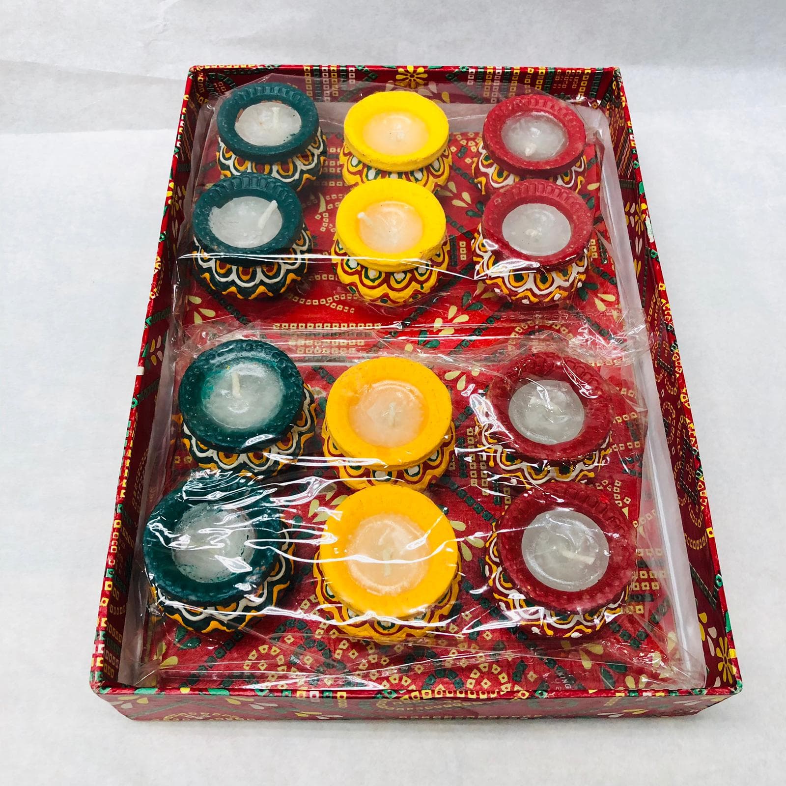 Pooja Matki 3 Colors - 12pcs