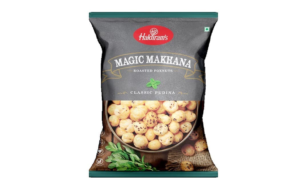 Magic Makhana (foxnuts) Roasted Classic Pudina - 30 G - Haldiram's