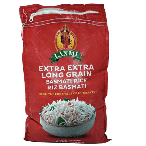 Extra Extra Long Basmati Rice - 10 Lb - Laxmi