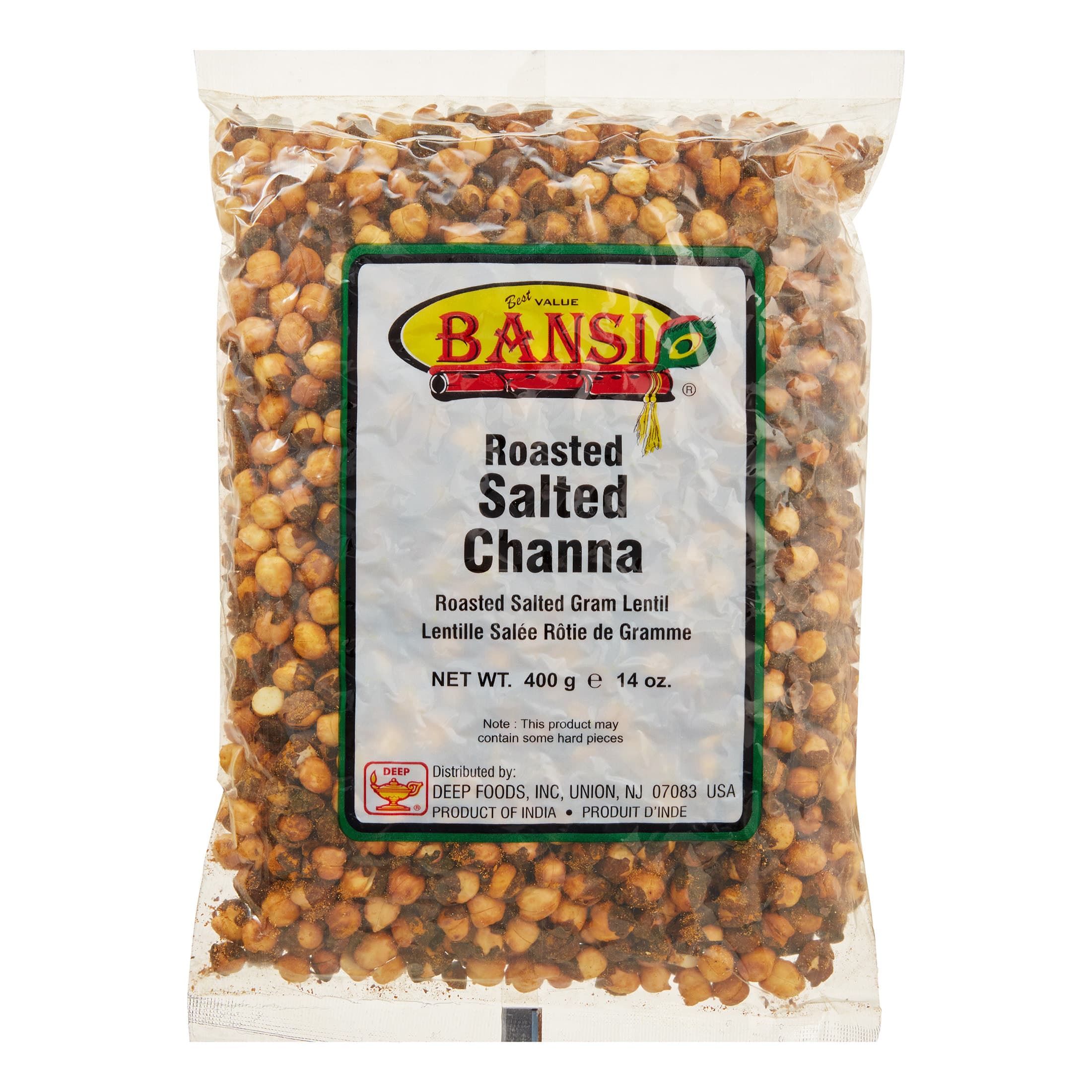 Roasted Channa - 14 oz - Bansi
