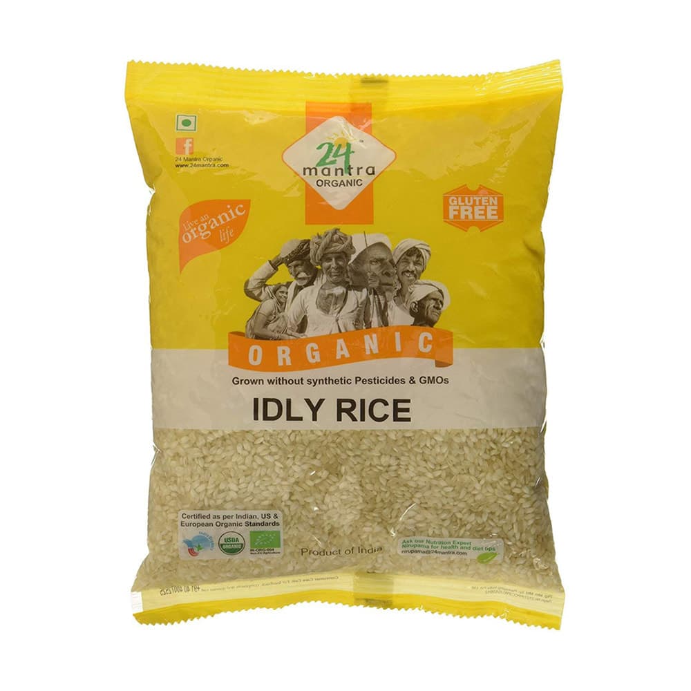 Organic Idly Rice - 10 lb - 24 Mantra