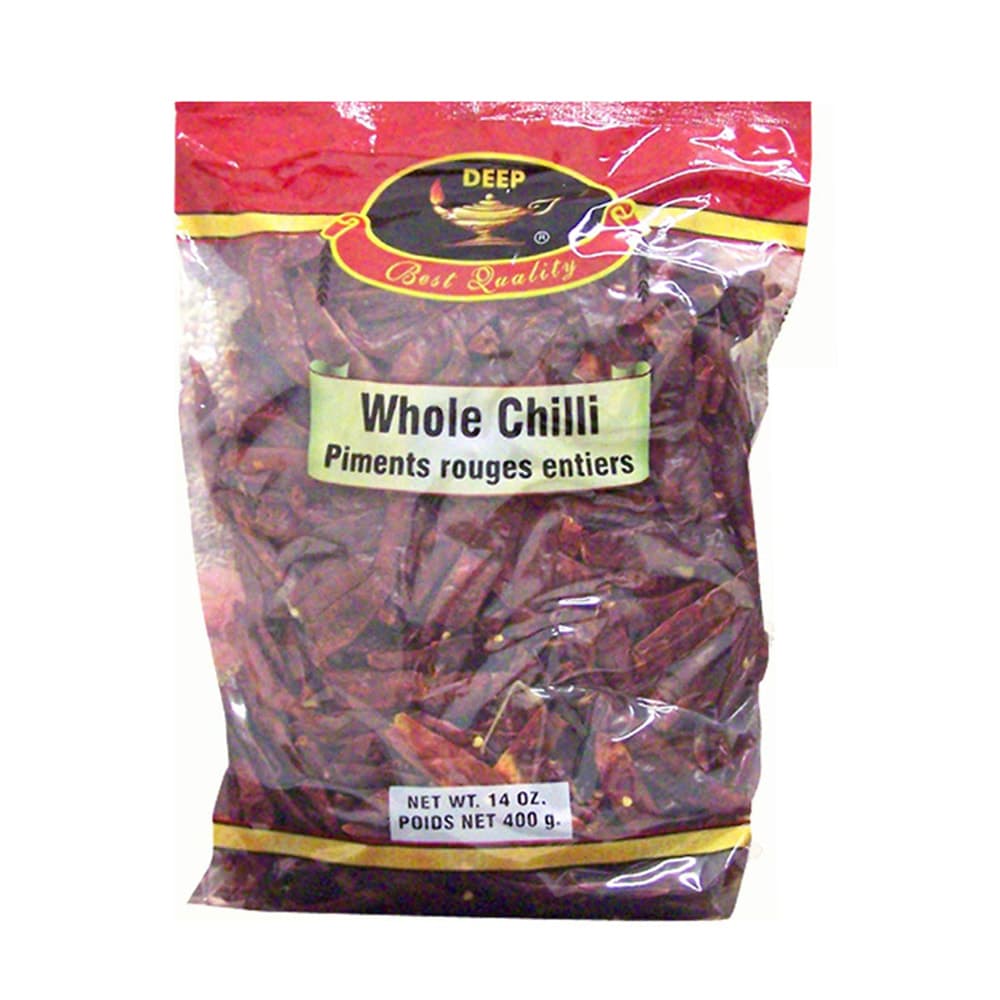 Red Chilli Whole - 400 g - Deep