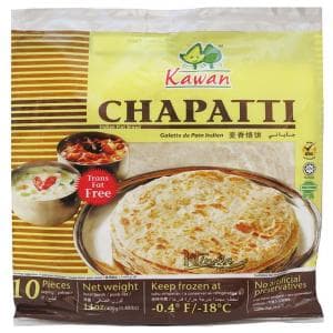 Chapatti Frozen - 10 pcs - Kawan