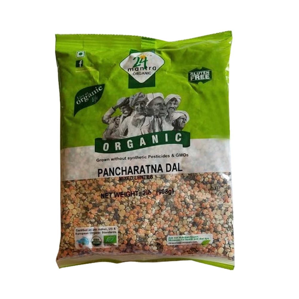 Organic Pancharatana Dal - 2 lb - 24 Mantra