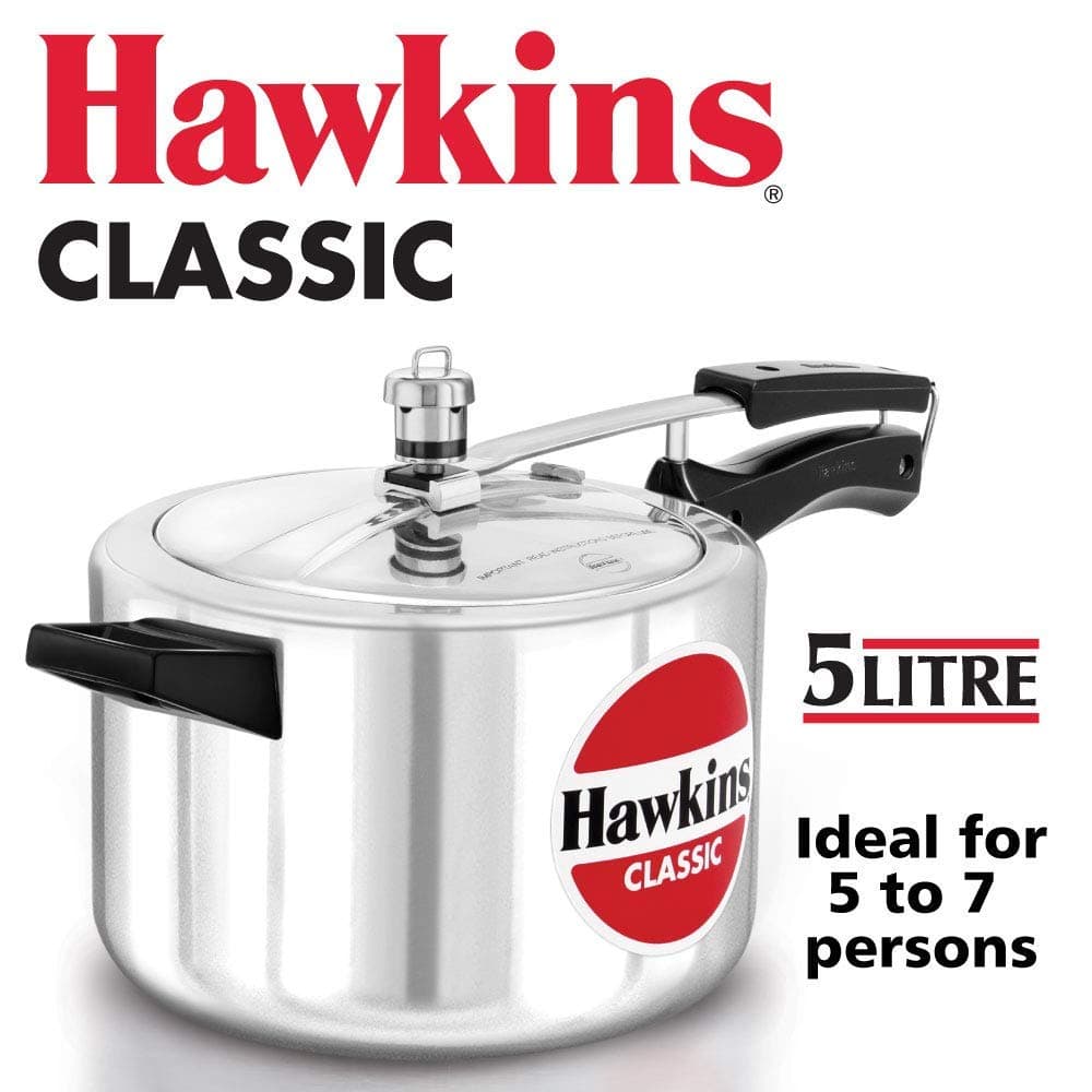 Pressure Cooker - 5 L - Hawkins Classic
