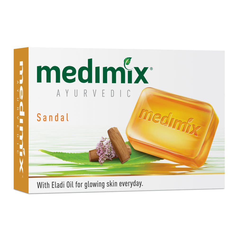 Sandal w /Eladi Ayurvedic Soap - 125 g - Medimix