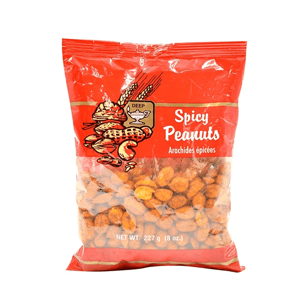 Masala Peanuts - 8 oz - Deep