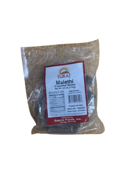 Malethi (Liquorice Sticks) - 100 g - Suraj