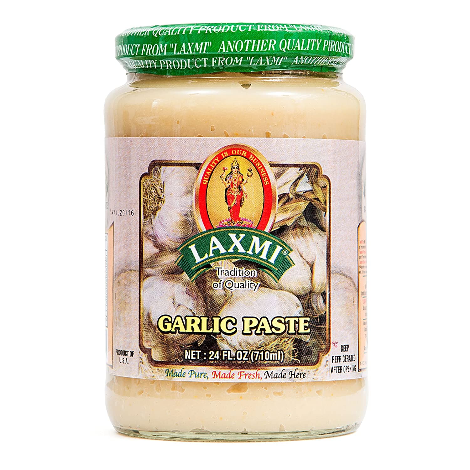 Garlic Paste - 24 oz - Laxmi