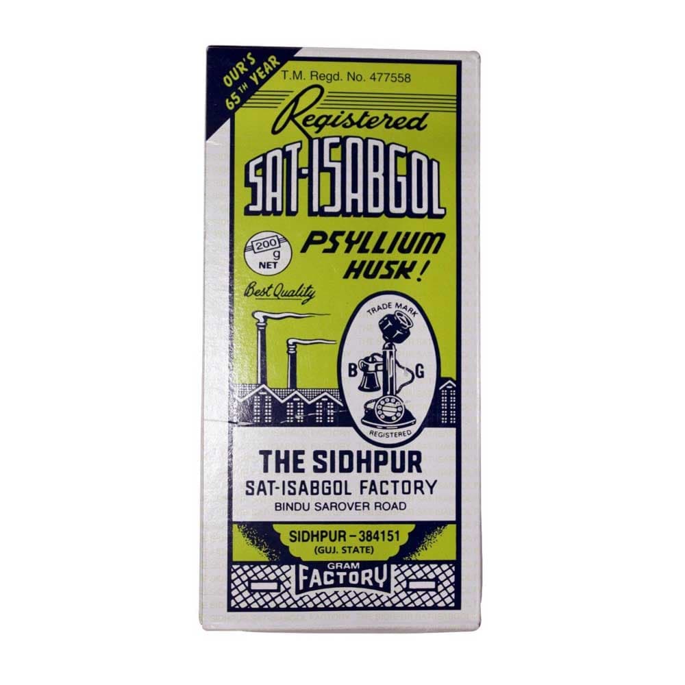 Psyllium Husk - 200 gm - Sat-isabgol