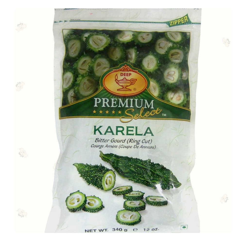 Karela Ring Cut Frozen- 12 oz - Deep