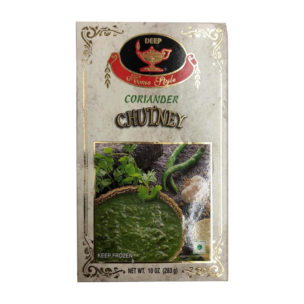 Corriander Chutney Frozen - 10 oz - Deep