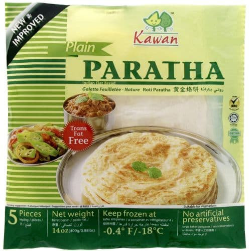 Plain Paratha Frozen - 5 pieces - Kawan