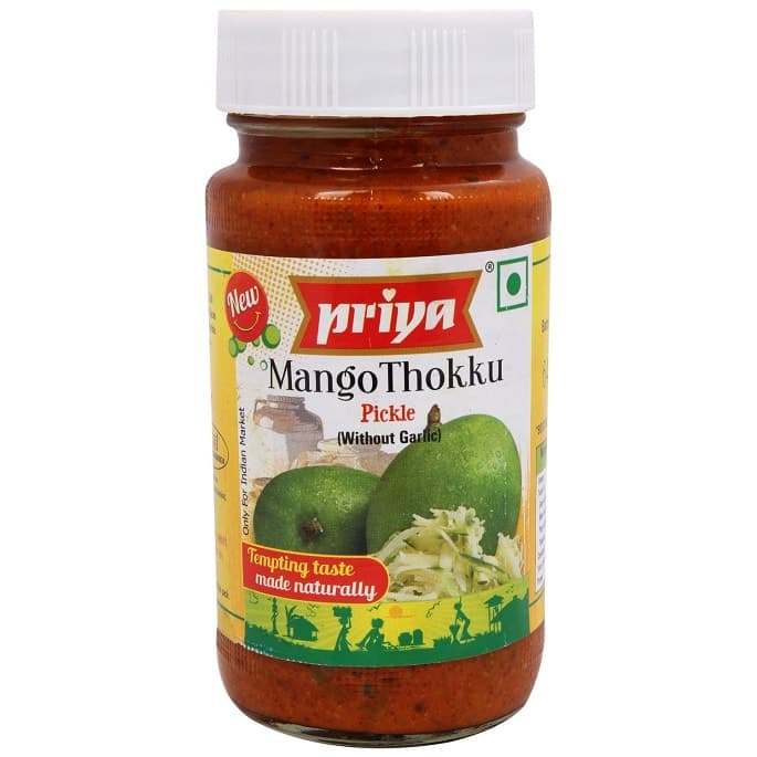 Mango Thokku Pickle with garlic - 300 g - Priya