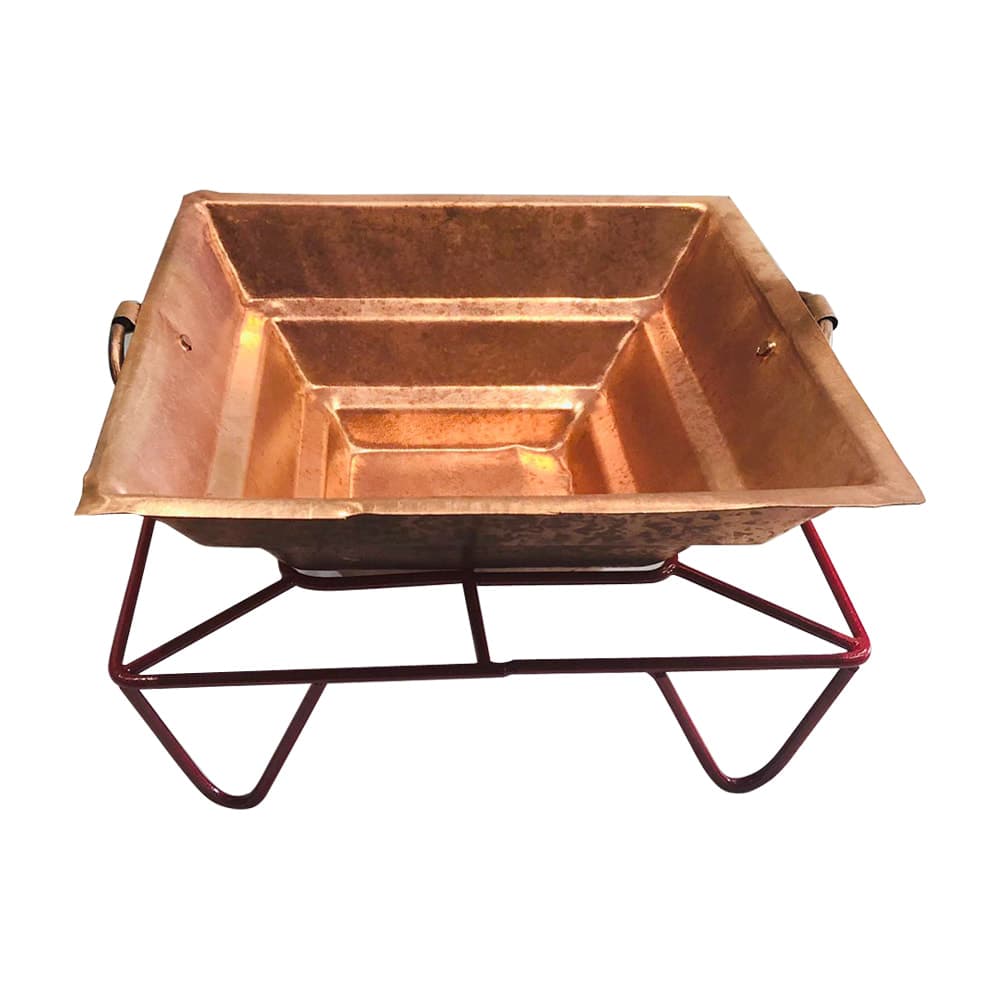Hawan Kund With Stand - copper