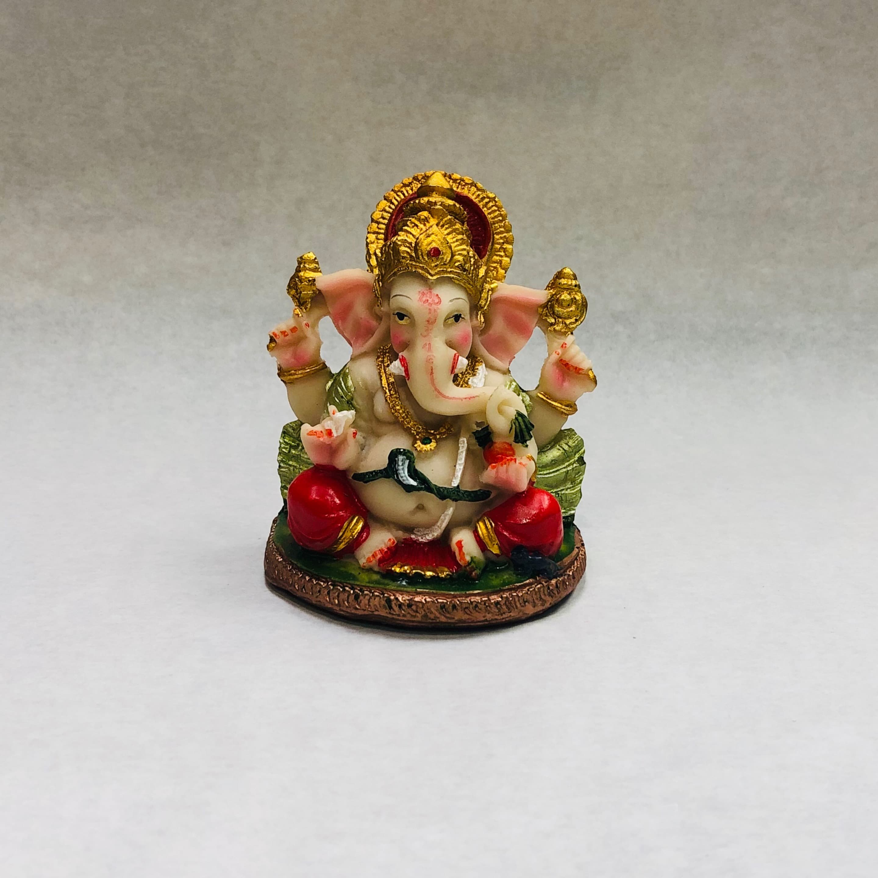 Ganesh Colourfull - 4 Inch