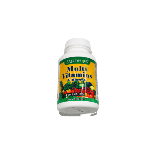 Multi Vitamins & Minerals - 60 Capsules - Sandhu's