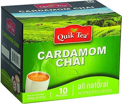 Cardamom Chai - 10 bags - Quik Tea