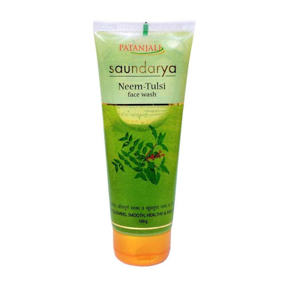 Neem Tulsi Face Wash Saundarya - 100 g - Patanjali
