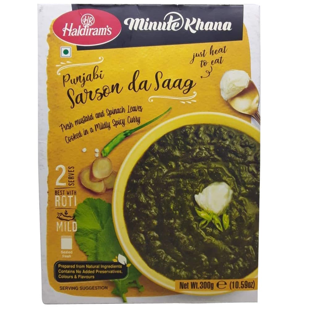 Sarson Da Saag Minute Khana - 10.59 oz - Haldiram's