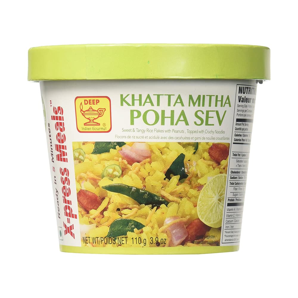 Khatta Mitha Poha Sev X-press Meals - 3.9 oz - Deep