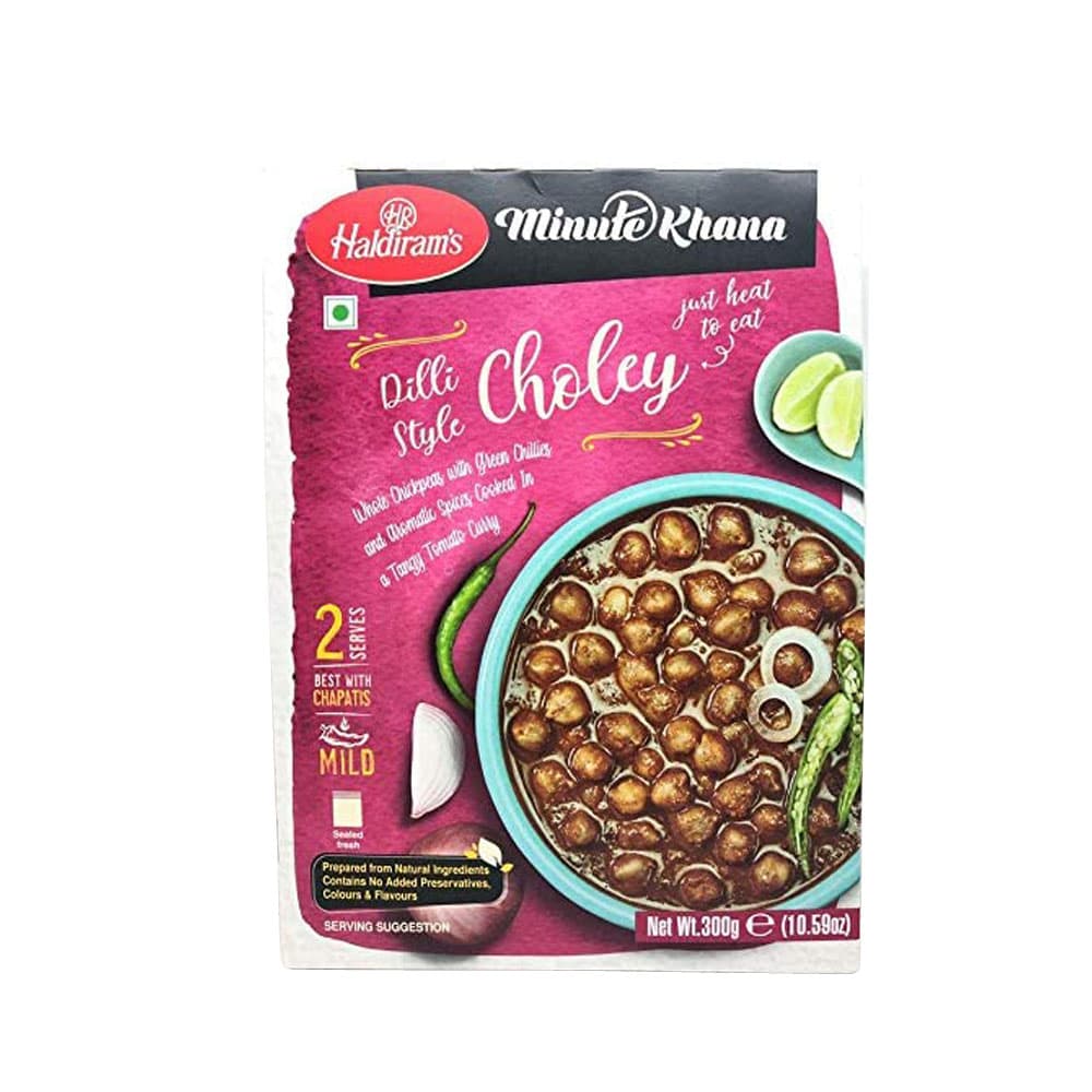 Punjabi Choley Minute Khana - 10.59 oz - Haldiram's