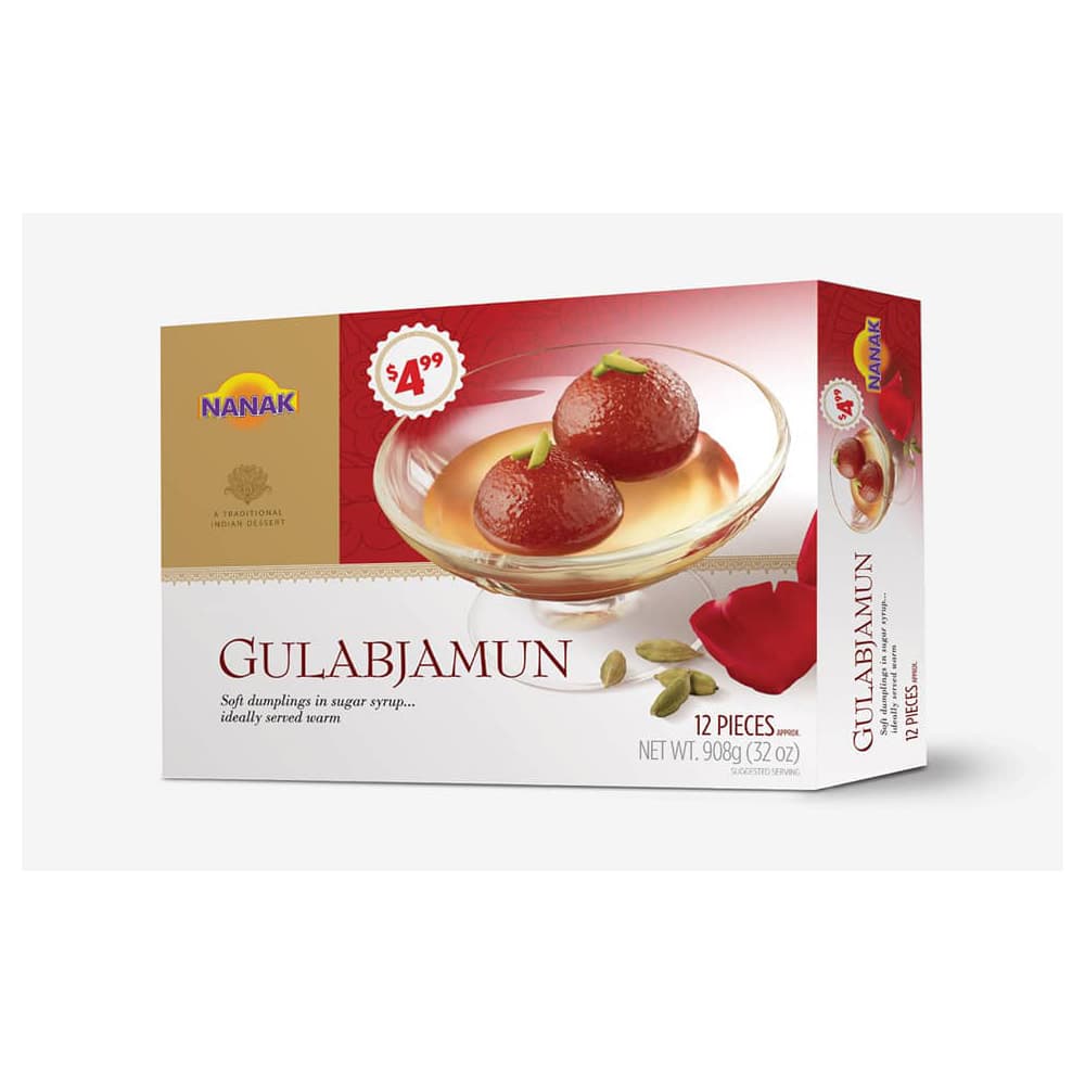Gulab Jamun - 12 pc - Nanak