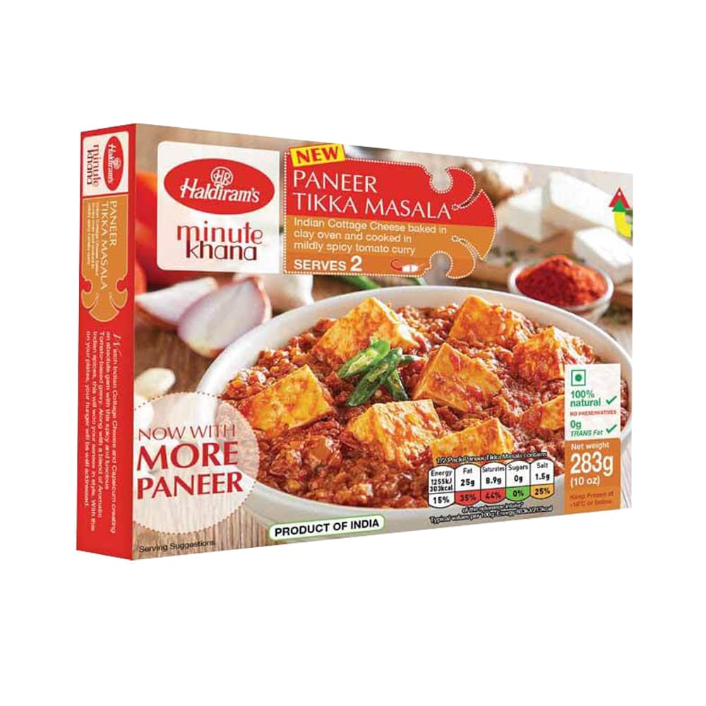 Paneer Tikka Masala Frozen - 10 oz - Haldiram's