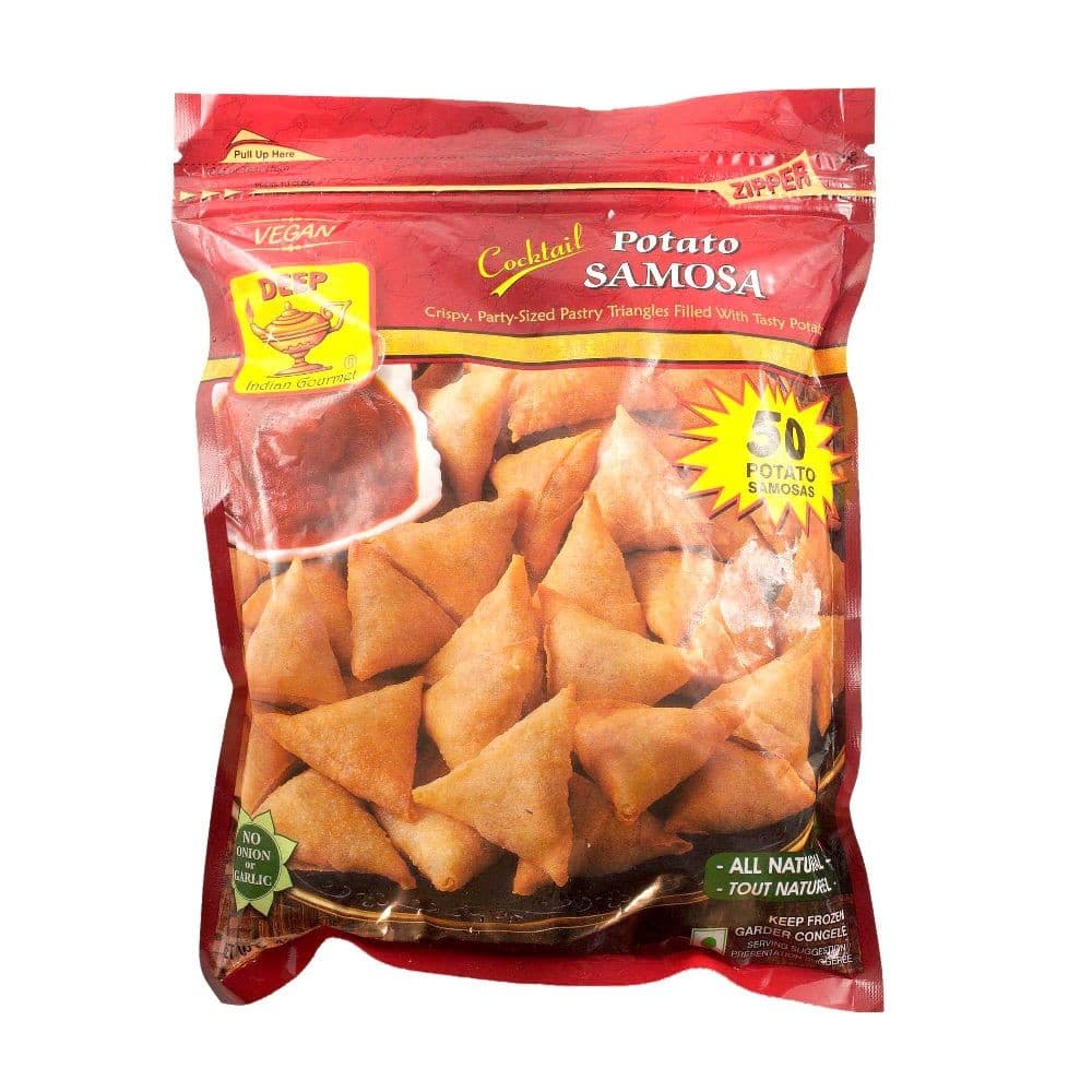 Cocktail Potato Samosa Frozen - 50 pcs - Deep