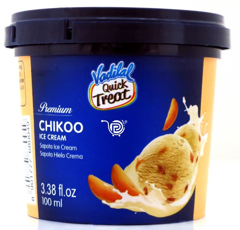 Chikoo Ice Cream - 100 ml - Vadilal