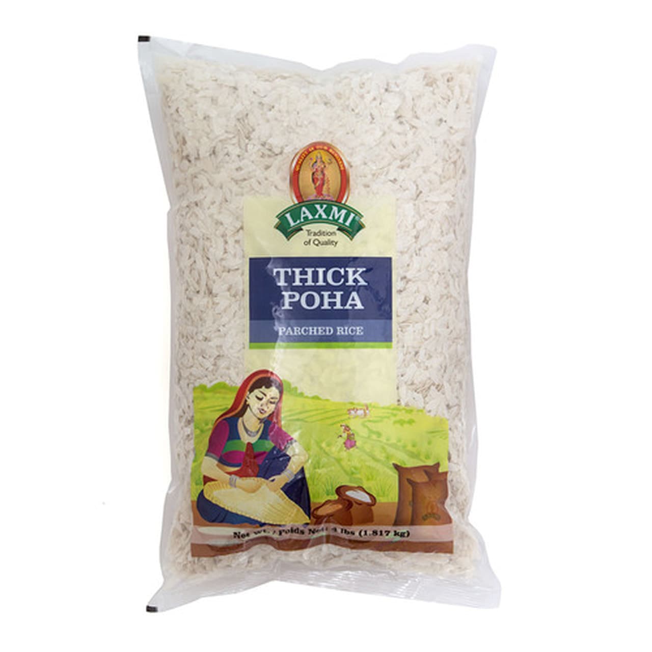 Poha Thick - 4 lb - Laxmi