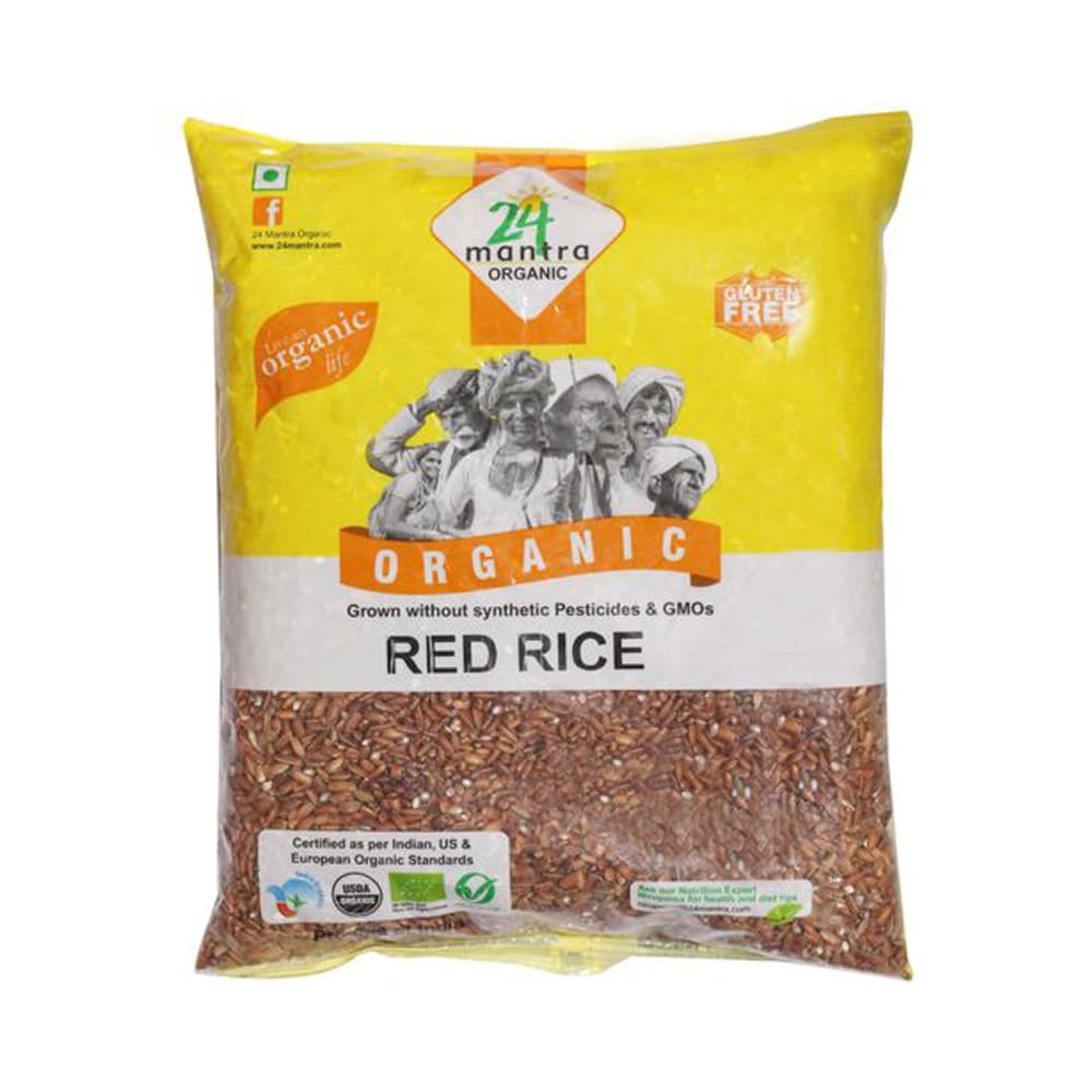 Organic Red Rice - 4 lb - 24 Mantra