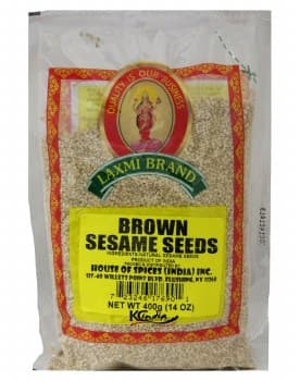 Brown Sesame Seeds - 400 g - Laxmi