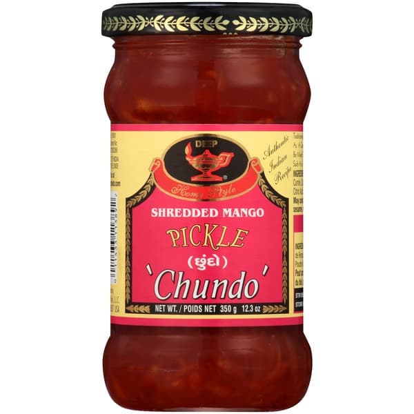 Shredded Mango Chundo Pickle - 12 oz - Deep