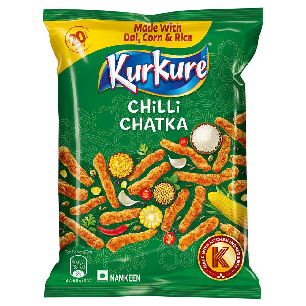 Chilli Chatka - 90g - Kurkure